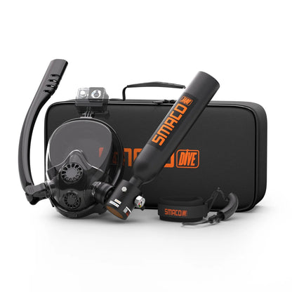 Mini Scuba Tank with Snorkel Mask