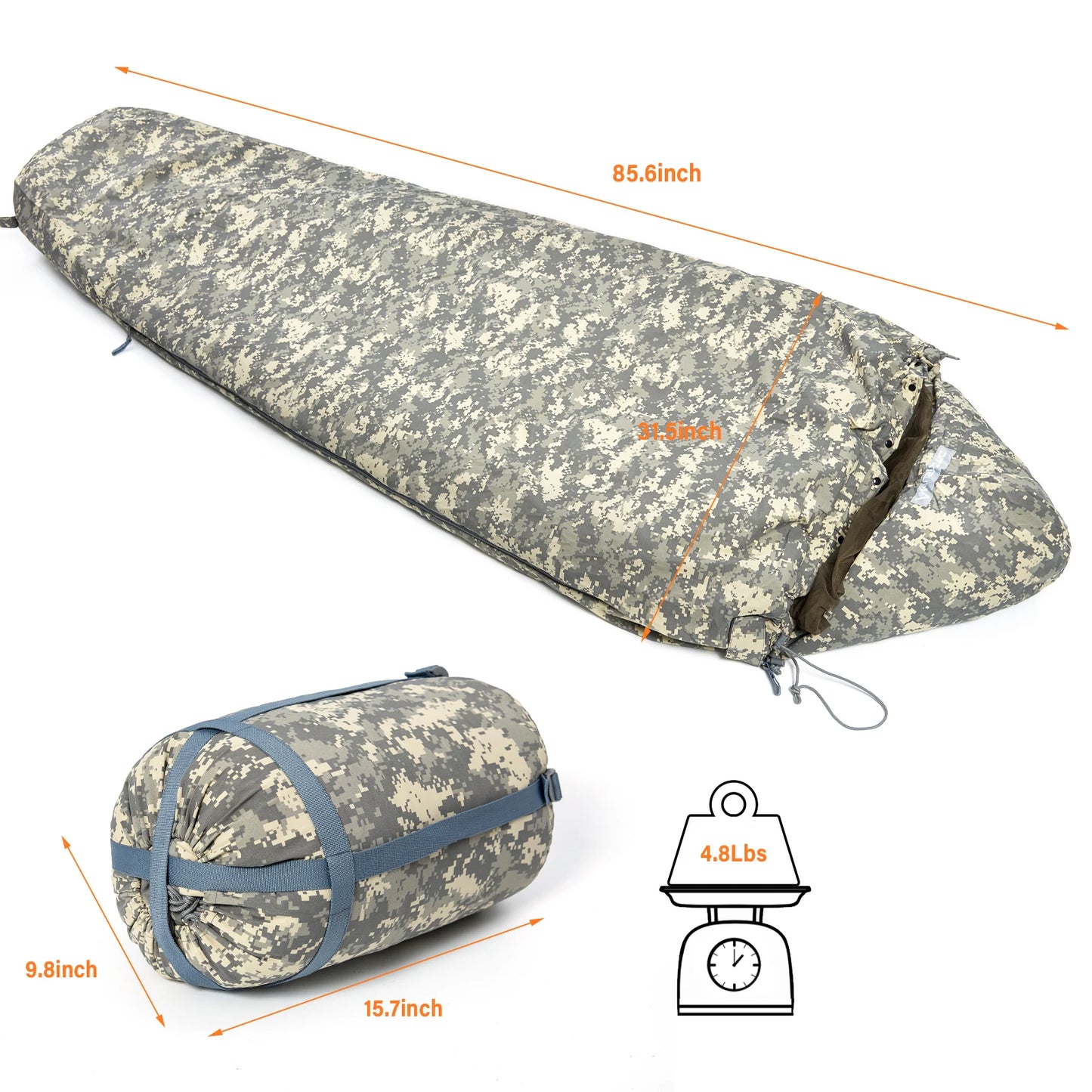 Survival Now™ Military Modular Sleeping System 2.0
