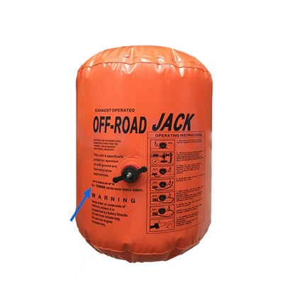 4.5-Ton Exhaust Air Jack - Heavy-Duty Inflatable Vehicle Lift