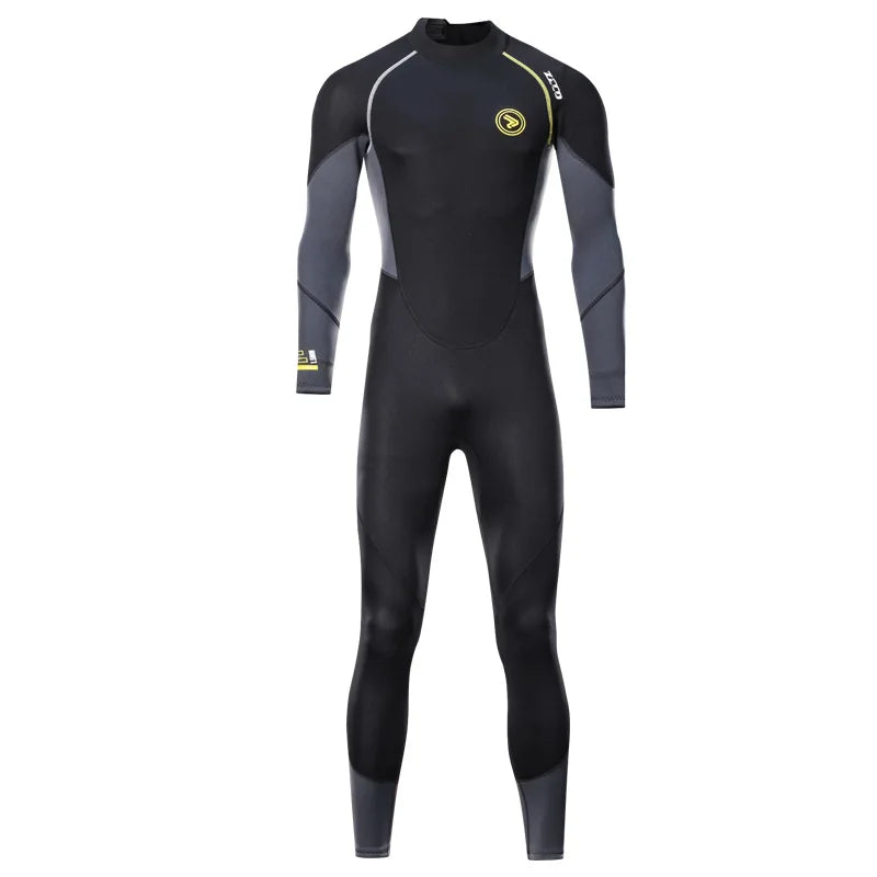 Survival Now™ Men's 1.5mm Premium Neoprene Full Sleeve Dive Skin Wetsuit