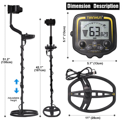Survival Now™ TX-850 Professional Metal Detector