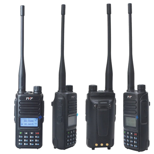 10-Watt Dual Band Walkie Talkie, Long-Range Two-Way Radio