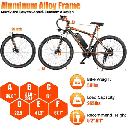 Survival Now™ Electric Dual Motor Fat Tire Bike for Adults