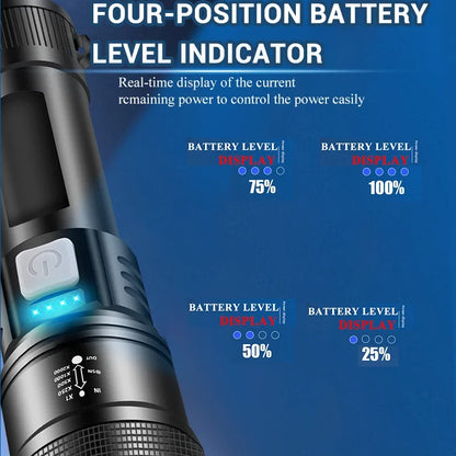 Survival Now™ LED Flashlights 5000LM Ultra Bright Tactical Light