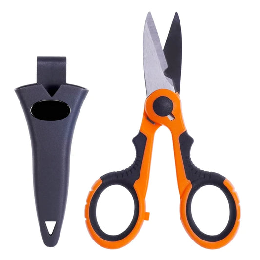 Stainless Steel Fishing Scissors – Sharp, Foldable & Rust-Resistant