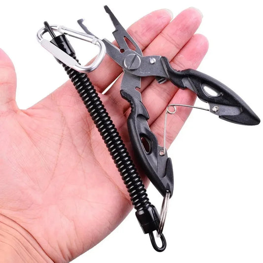 Multifunction Fishing Pliers with Line Cutter