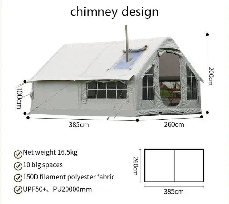 Survival Now™ Inflatable Camping Tent