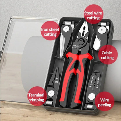 Survival Now™ Multifunctional Replaceable Electrician Pliers