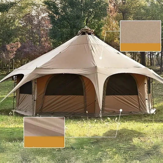 Weatherproof 5M Cotton Canvas Bell Tent
