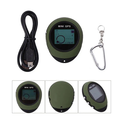 PG03 Mini GPS Keychain - Pocket-Sized Navigation for Outdoor Adventures