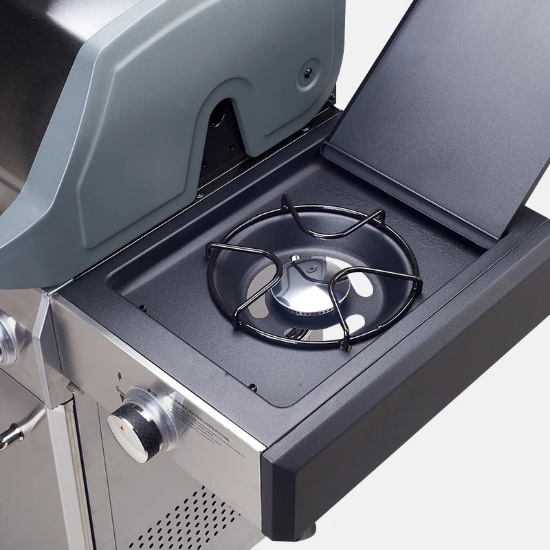 Commercial Stainless Steel 6-Burner Gas Grill