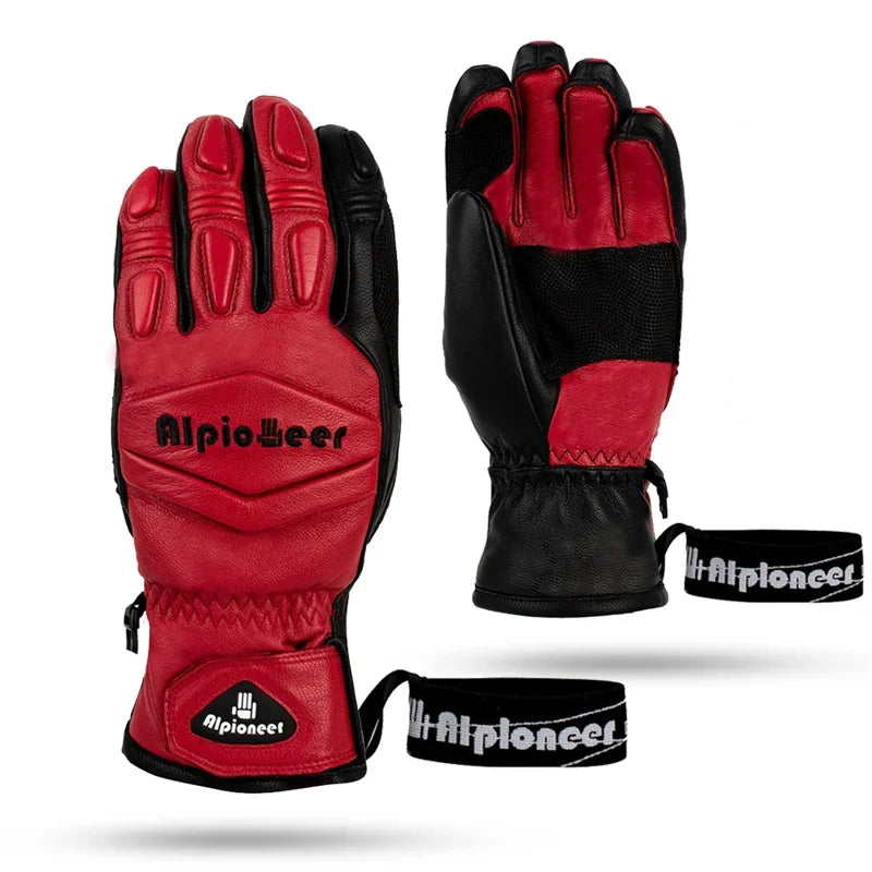 Survival Now™ Leather Ski & Snowboard Mittens