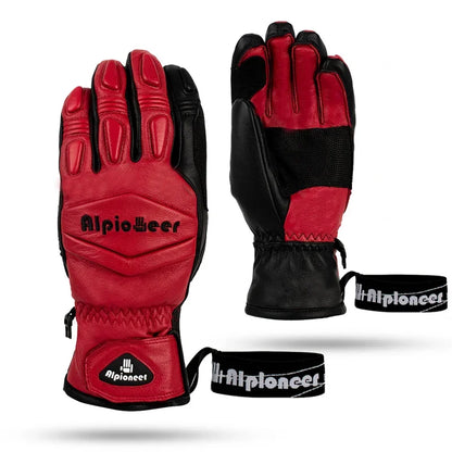 Survival Now™ Leather Ski & Snowboard Mittens