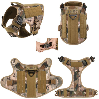 Survival Now™ K9 Tactical Military Vest & Leash Set