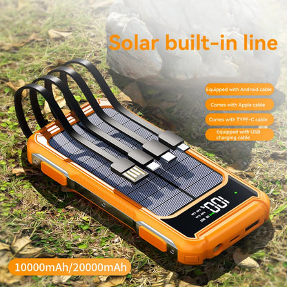 Survival Now™ 30,000mAh Large-Capacity Solar Power Bank