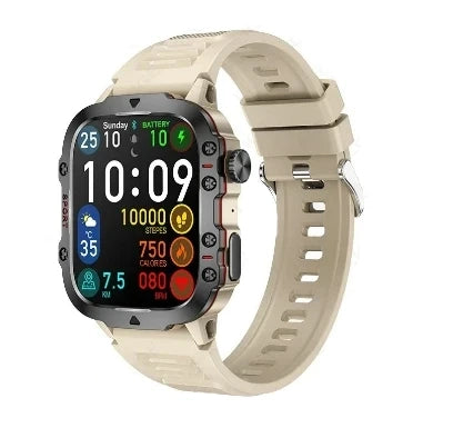 Rugged Black Smart Watch