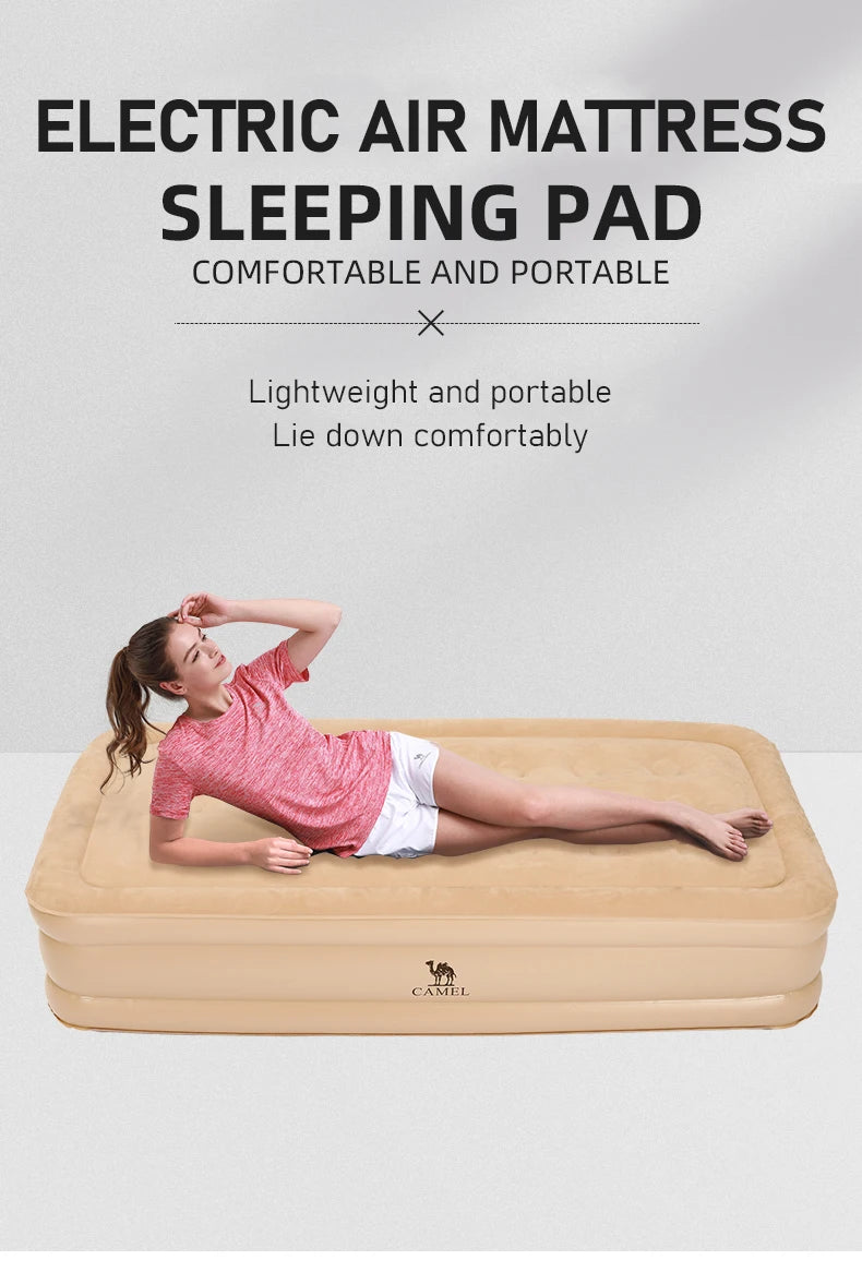 Survival Now™ Outdoor Portable Inflatable Bed