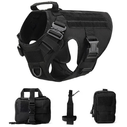 Survival Now™ K9 Tactical Military Vest & Leash Set