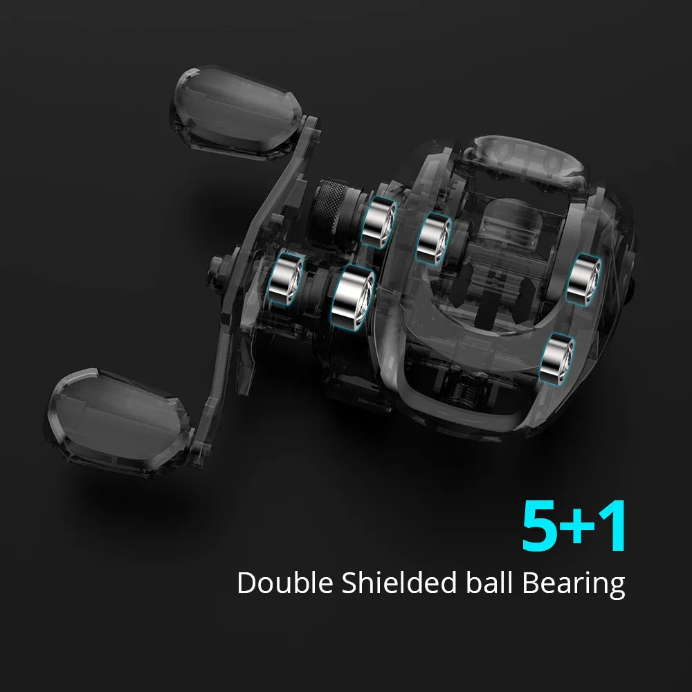 Survival Now™ Baitcasting Reel with Magnetic Braking System