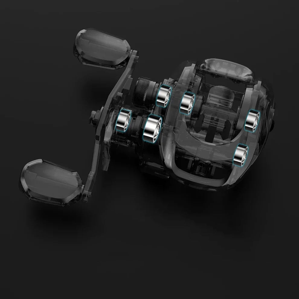 Baitcasting Reel - 7.2:1 Gear Ratio, 8 kg Max Drag
