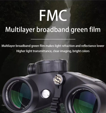 Survival Now™ Rangefinder Compass Binoculars