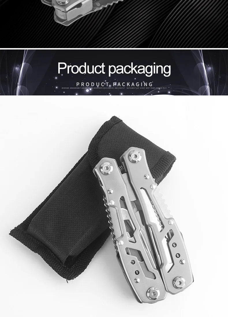 Survival Now™ Multifunction Folding Pliers Pocket Knife