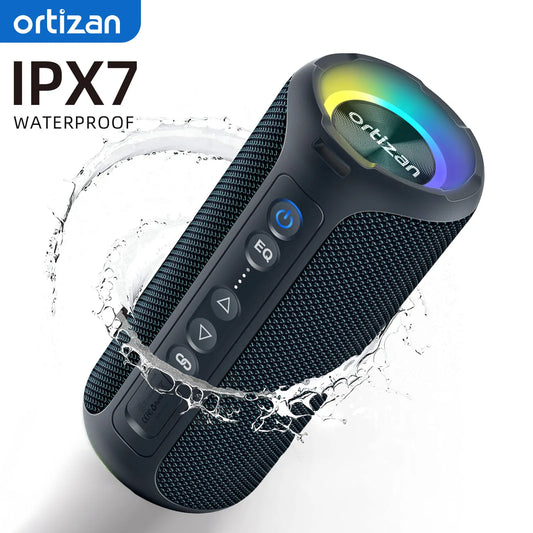 40W Bluetooth Speaker - Rugged Outdoor Sound with Deep Bass