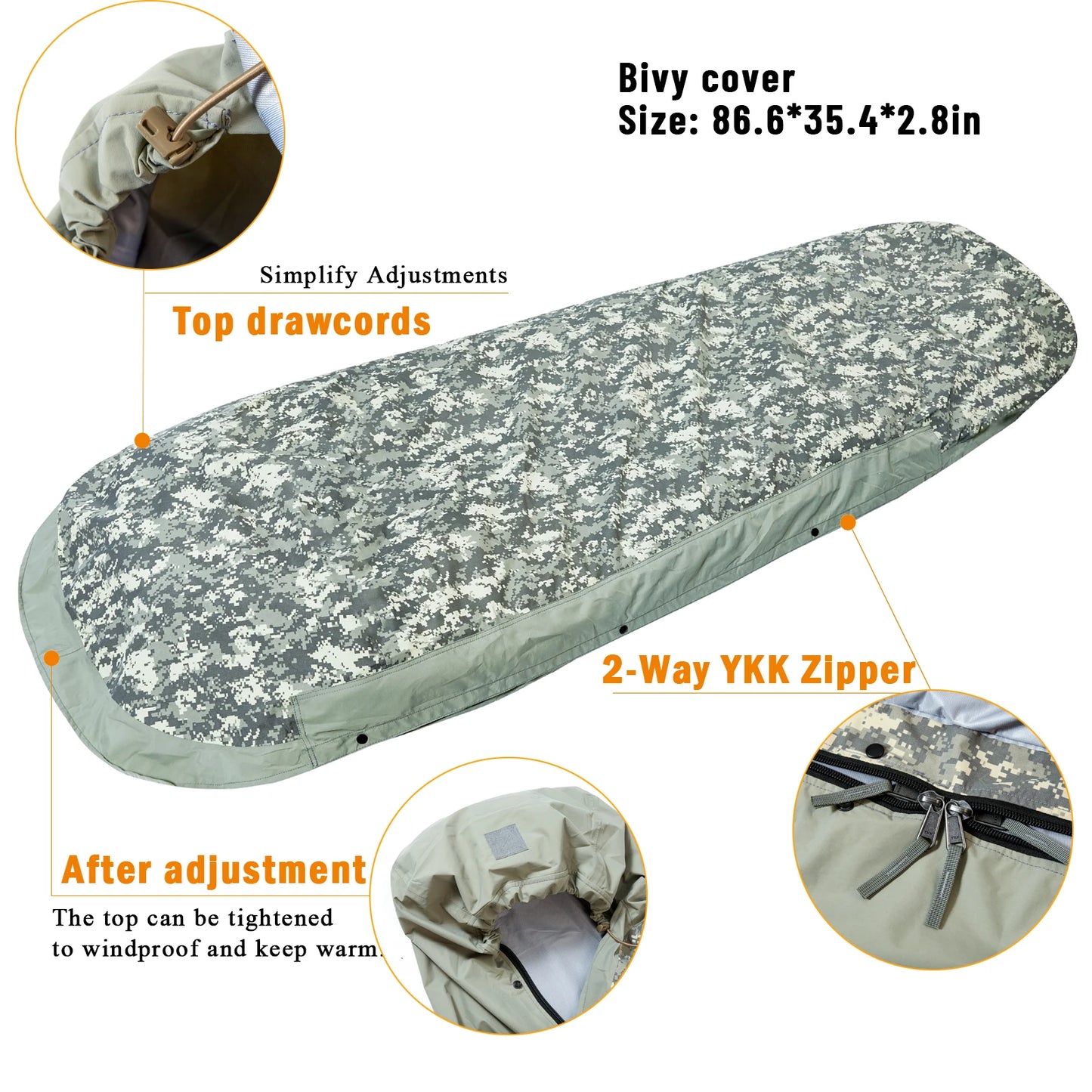Survival Now™ Modular Sleeping Bags System