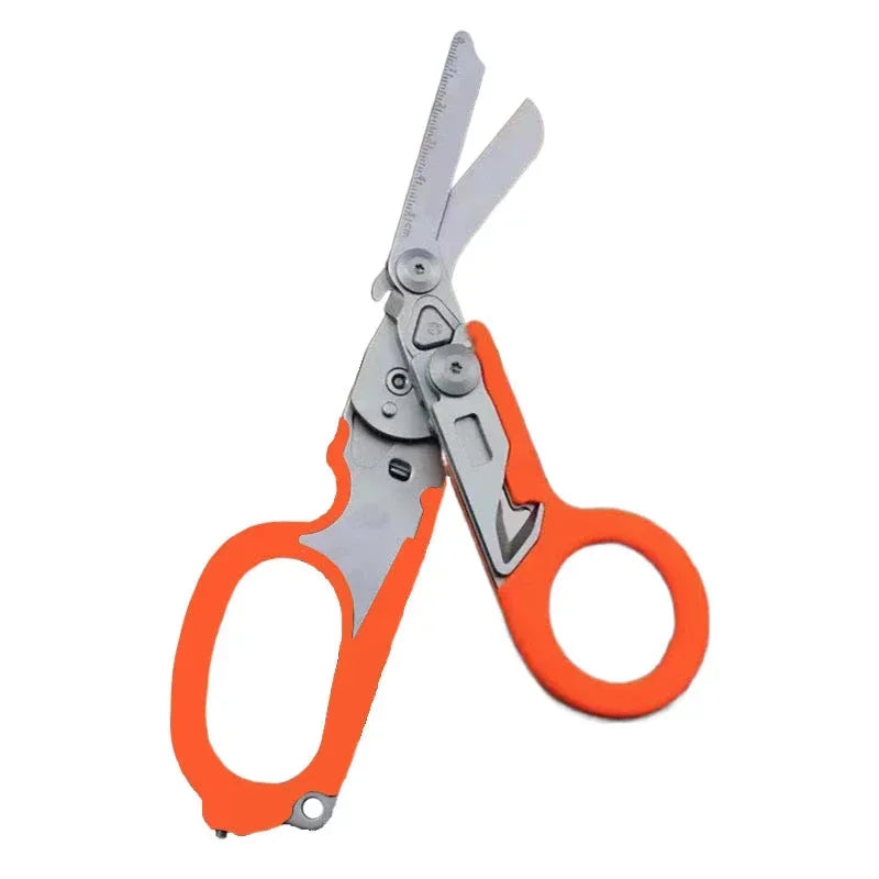 6-in-1 Foldable Emergency Medical Scissors