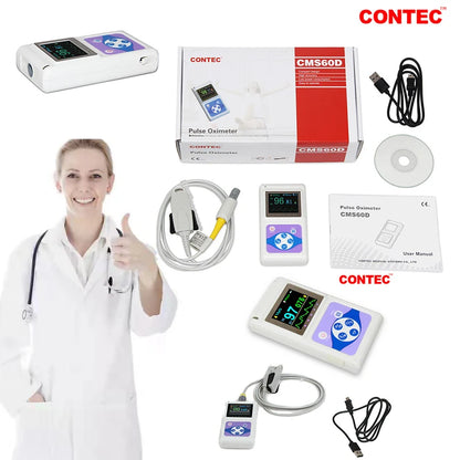 Advanced Fingertip Pulse Oximeter with Alarm