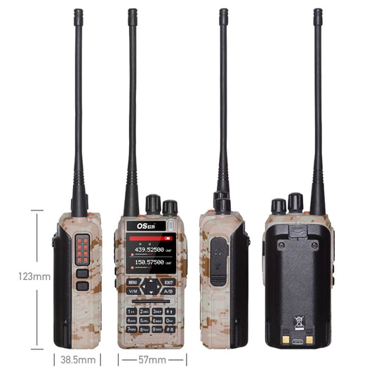 OS-8900UV Full Band Two-Way Radio – Long Range, Dual Band