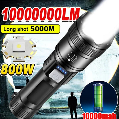 Survival Now™ LED Flashlights 5000LM Ultra Bright Tactical Light