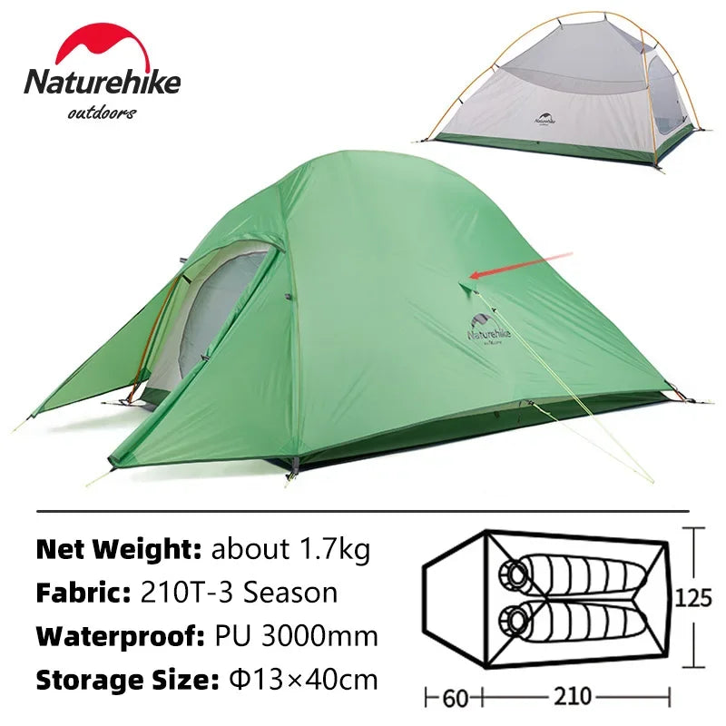 Survival Now™ Cloud Up Camping Tent