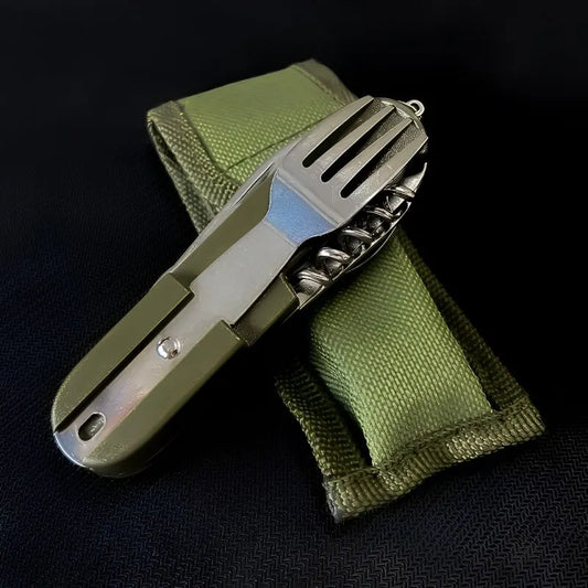 7-in-1 Multifunctional Outdoor Tableware – The Ultimate Travel Companion