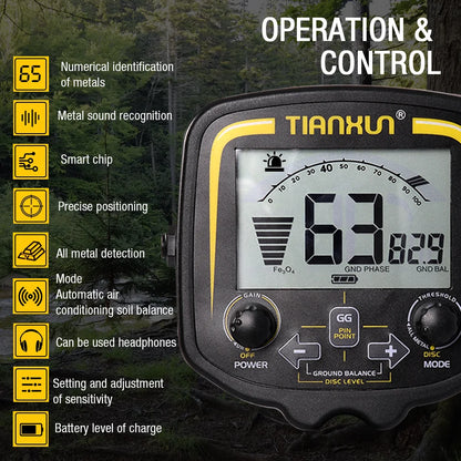 Survival Now™ TX-850 Professional Metal Detector