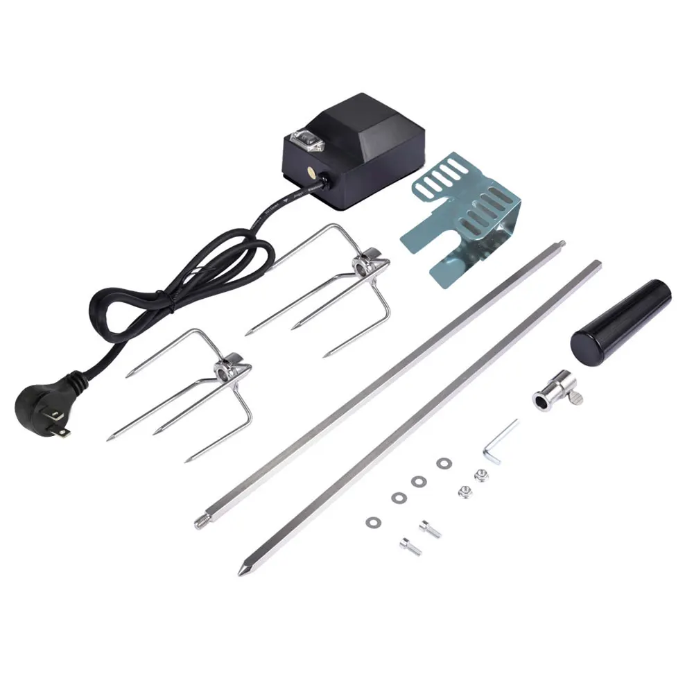 Automatic BBQ Spit Rotisserie with Motor – Effortless Rotisserie Cooking Anywhere