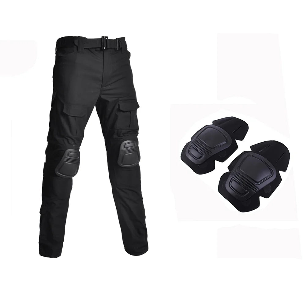 Slim Fit Army Shirt & Camouflage Cargo Pants