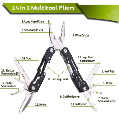 Survival Now™ Outdoor Multitool