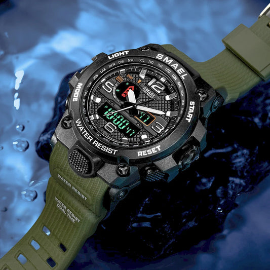Durable Dual-Display Sports Watch for Athletes