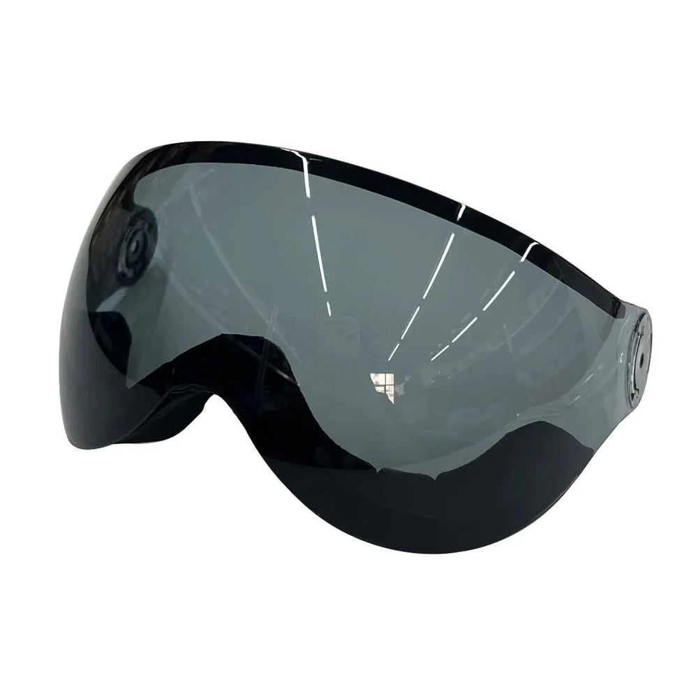 Professional Half-Covered Ski Helmet with Goggle Strap – Lightweight Winter Sports Protection