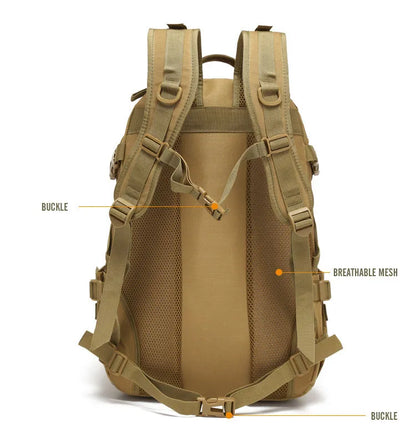 Survival Now™ 40L Tactical Reflective Backpack
