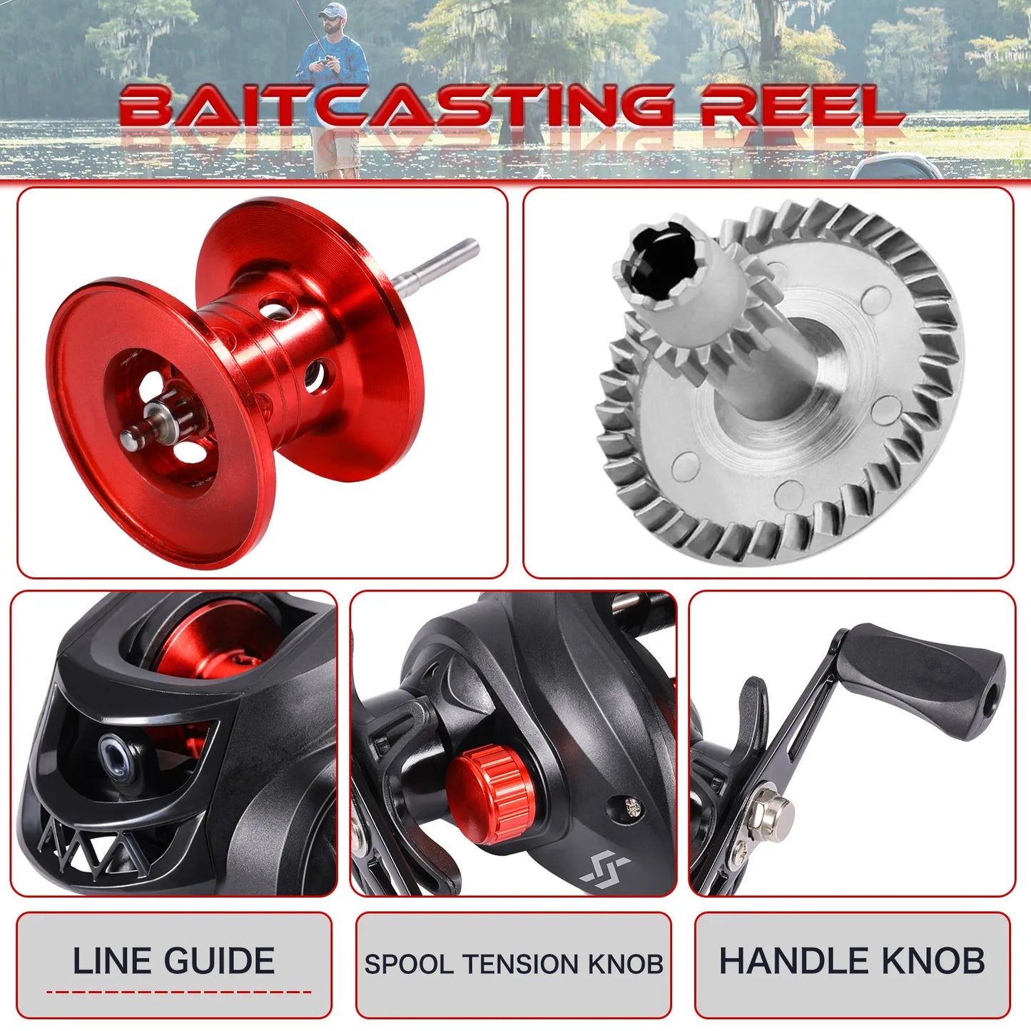 Survival Now™ Spinning Fishing Rod and Reel Set