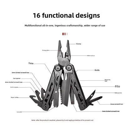 Survival Now™ 28-in-1 Outdoor Multifunctional Pliers Tool