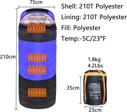 Survival Now™ USB Heated Wearable Sleeping Bag