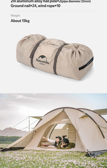 Survival Now™ 4-6 Persons Tunnel Tent