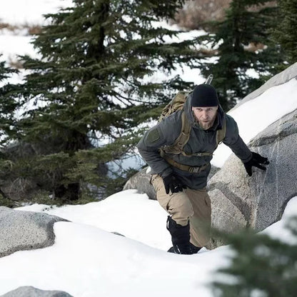 Survival Now™ Winter Soft Shell Tactical Waterproof Jacket & Pants Combo