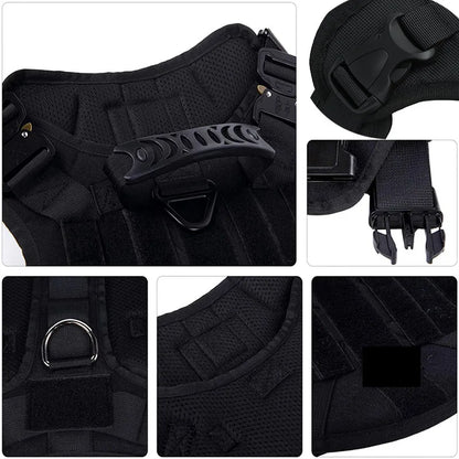 Survival Now™ K9 Tactical Military Vest & Leash Set