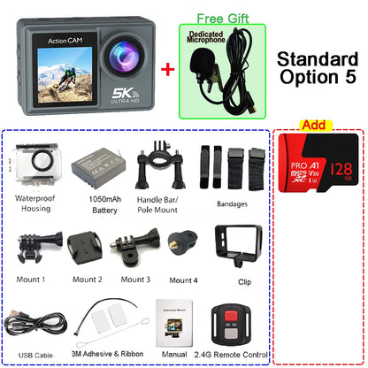 Survival Now™ 5K 4K60FPS Action Camera
