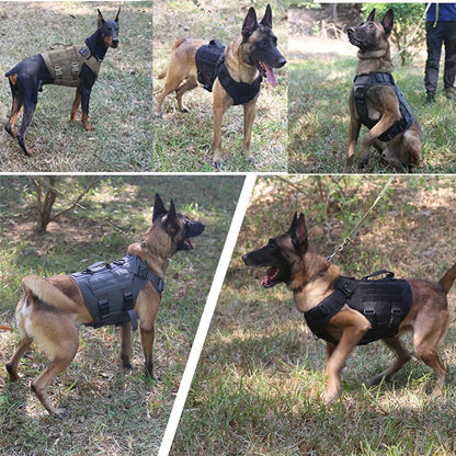 Survival Now™ K9 Tactical Military Vest & Leash Set