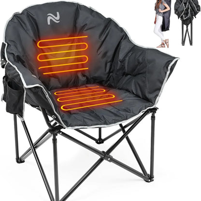 Heated Camping Chair | Oversized, Portable & USB-Powered